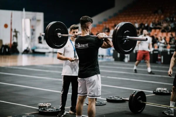 barbell clean and jerk